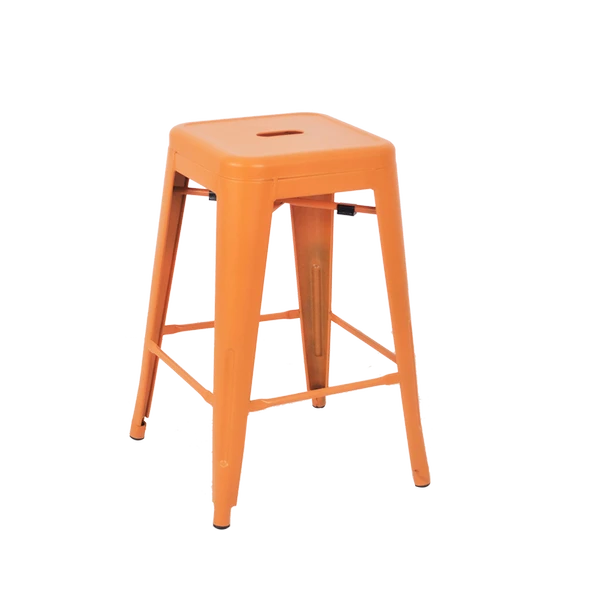 Tolix Yüksek Metal Tabure - 7