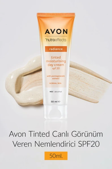 AVON Nutra Effects Tinted Canlı Görünüm Veren Nemlendirici SPF20