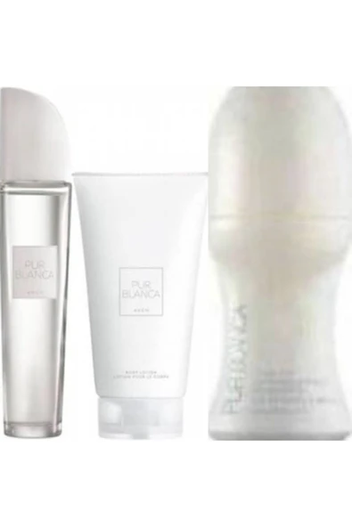 AVON Purblanca 50 Ml Bayan Edt+losyon+rolon