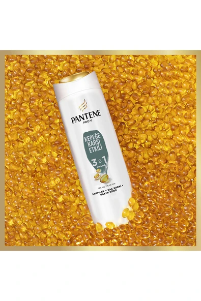 Pantene 350 ml Şampuan 3in1 Kepeğe Karşı - 4