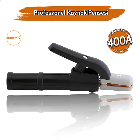 Yüksek Kaliteli Elektrod Elektrot Kaynak Makinası Pensesi Tutucu 400 Amper