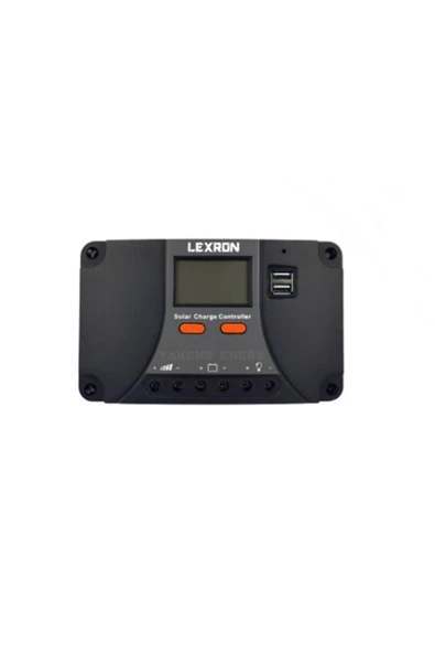 LEXRON 40 Amper 12/24V Solar Pwm Şarj Kontrol Cihazı Lexron