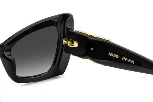 DSquared2 D2 0170/S-807‐SIYAH Kadın Güneş Gözlüğü - Resim 8