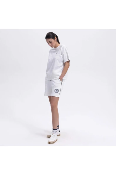 Ellesse Kadın Yuvarlak Yaka Beyaz Tişört EF394 - 3