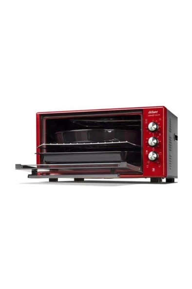 AR2034N Cookart Color 50 LT Çift Camlı Fırın Nar. - 2