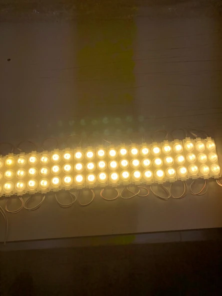 Modül 3 Led 3W Kablolu Parmak Led  5 adet Gün İşığı