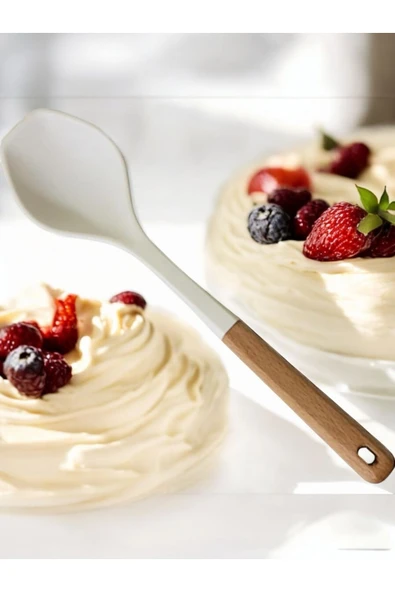 Yenigeldi 2 Adet Kepçe Spatula Çizmez Isıya Dayanıklı