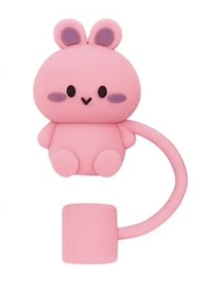 Yenigeldi 1 Adet Termos Uyumlu Tavşan Aksesuar Pipet Tıpası Tavşan Pipet Tıpası