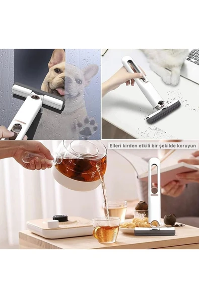 Yenigeldi 1 Adet Mini Mop ve 2Adet Yedek Sünger - 3