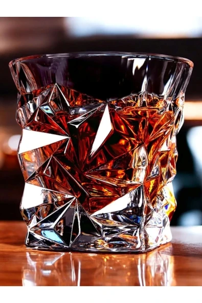 Yenigeldi 2 Adet y92 Vintage Premium İrlanda Tasarımı Viski Bardağı Kokteyl Burbon vs Bardak