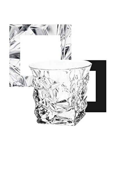 Yenigeldi 2 Adet y92 Vintage Premium İrlanda Tasarımı Viski Bardağı Kokteyl Burbon vs Bardak - 3