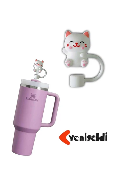 Yenigeldi 1 Adet Şans Kedisi (10MM) Pipet Tıpası/ Pipet Tıpası