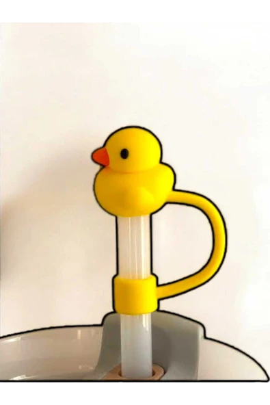 Stanley 1 Adet (10MM) Stanley Uyumlu Toz Geçirmez Sarı Ördek Quencher Pipet Tıpası