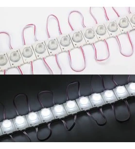 Led Modül Beyaz Tekli Led Mercekli 12v Dc 1,5w İp 65 5 adet