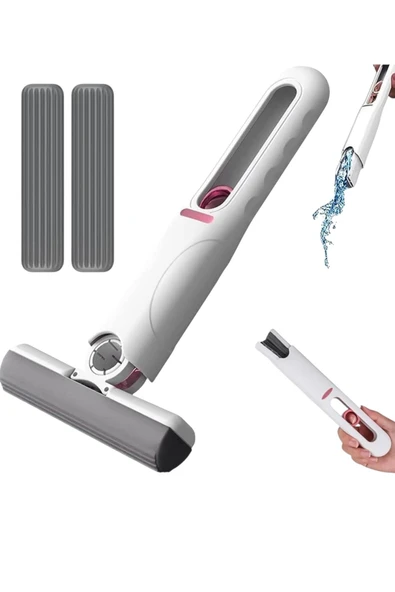 Yenigeldi 1 Adet Mini Mop ve 2Adet Yedek Sünger