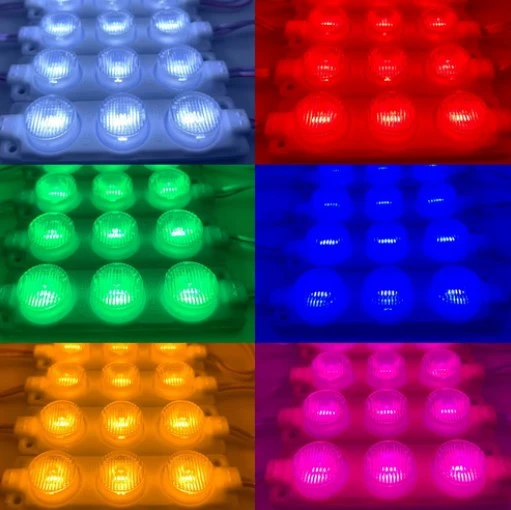 Modül 3 Led 3W Kablolu Parmak Led  5 adet Kırmızı Renk - 5