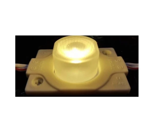 Led Modül Günişığı Tekli Led Mercekli 12v Dc 1,5w İp 65 5 adet