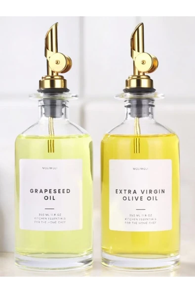 Yenigeldi 1 Adet 350 ml Özel Akıtmalı Zeytinyağı Yağlık Yağdanlık Şişesi - 3