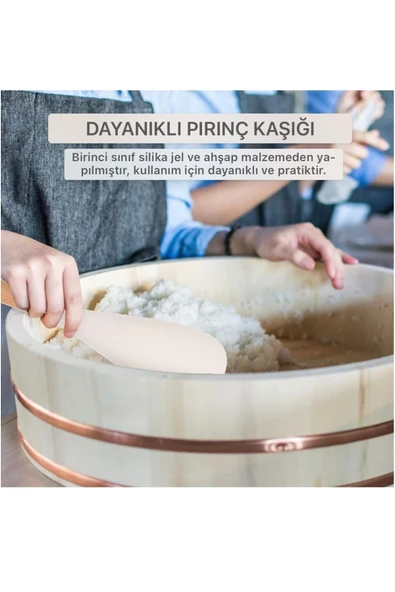 Yenigeldi 1 Adet Silikon Spatula Kaşık (2 si 1 arada) - 3