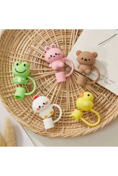 Stanley Pipet Tıpası Ayıcıklı Pipet Tıpası Quencher Pipet Tıpası Tavşan Pipet Tıpası - 3