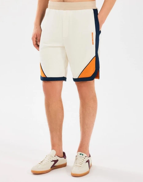 Skechers M Diagonal Lw Fleece Sweat Short S2510040 Erkek Şort - Resim 4