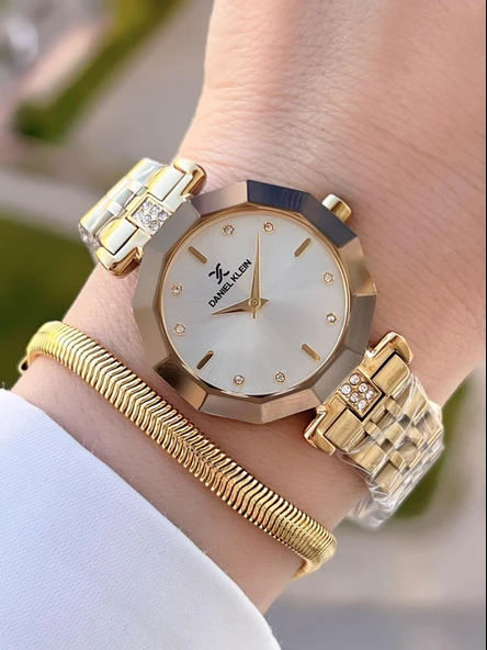 Daniel Klein Çelik Kordon 3 Atm Suya Dayanıklı 2 Yıl Garantili Kadın Kol Saati BDK.1.10840.2 ürün görseli