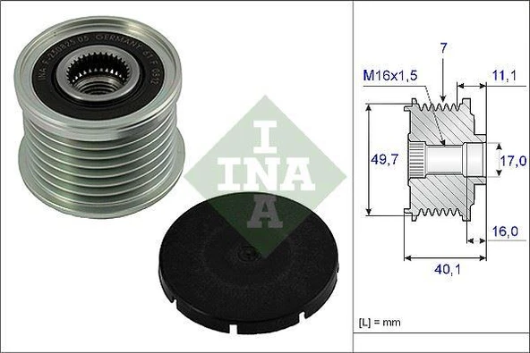 ALTERNATOR KASNAGI MERCEDES W211 W463 W220