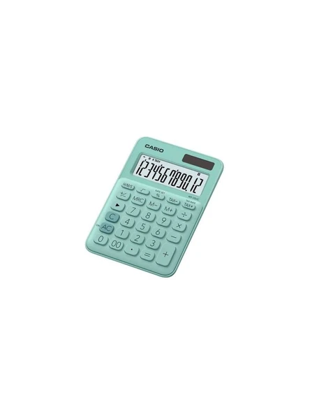 Casio Ms-20uc-gn 12 Hane Yeşil Masa Üstü Hesap Makinesi