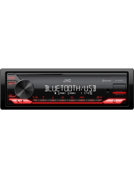 Jvc KD-X282bt amfi Çıkışlı Profesyonel tesisat teyibi Oto Teyp Bluetooth-Usb-Aux - 3