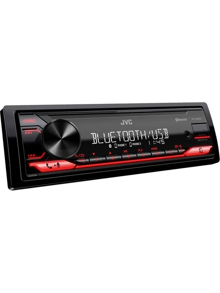 Jvc KD-X282bt amfi Çıkışlı Profesyonel tesisat teyibi Oto Teyp Bluetooth-Usb-Aux - 2