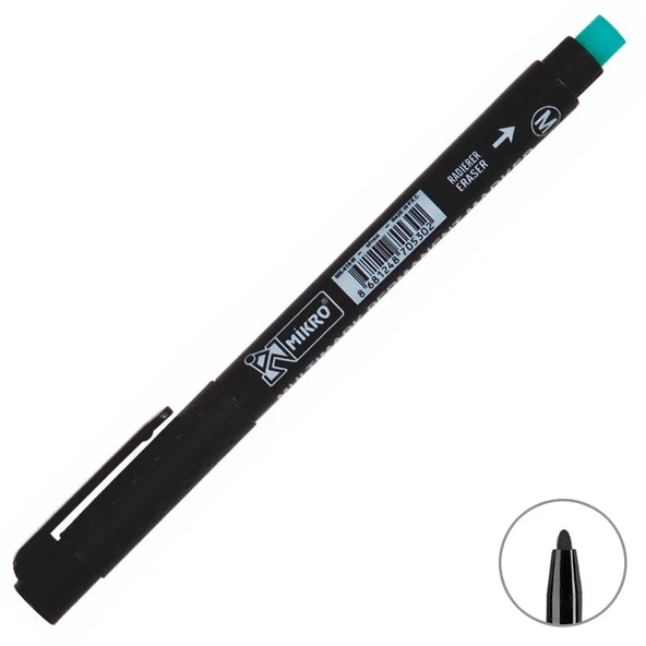 Mikro Asetat Kalemi Permanent M Seri Siyah MK 419