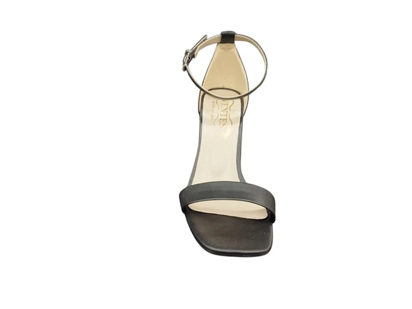 Ventes 6391001Z Tek Bant 8 cm Kadeh Topuklu Kadın Klasik Topuklu Ayakkabı - 7