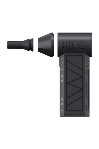 Inovaxis Araç Süpürgeli 3 Kademe Ayarlı Mini Jet Fan Tabancası - 5