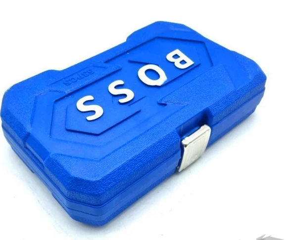 Boss 72 Dişli 53 Parça Lokma Takımı 1/4" KALİTE (Mavi Kutulu) - 2
