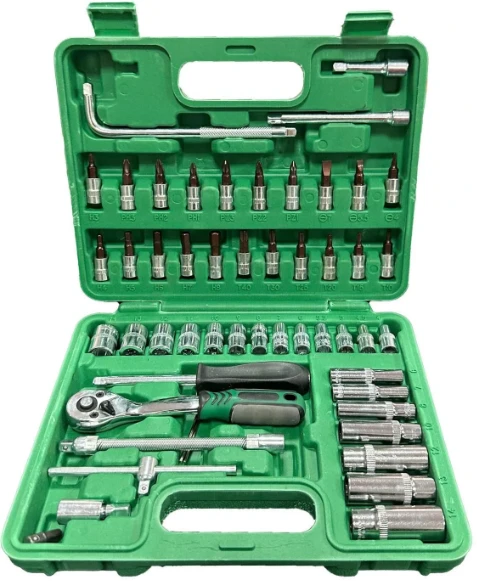 54 Parça Lokma Takımı 1/4" (Yeşil Kutulu)