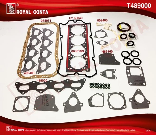 TAKIM CONTA SKC Lİ SUBAP LASTİKLİ TMPR 2000 16V