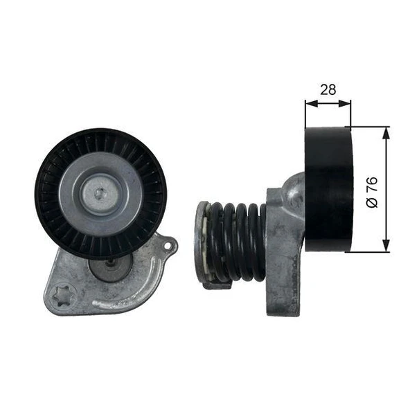 KAYIS GERGI RULMANI MERCEDES W204 S204 C204 CL203 C209 W212 C207 R171 R172 KUTUKLU