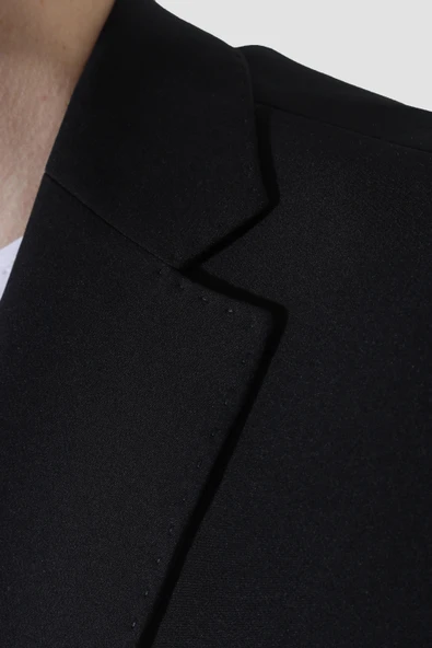 Erkek Jogger Slim Fit Takım Elbise RIGA-10-SİYAH - 4