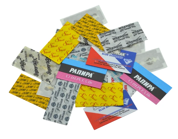 Tam Tıraş Bıçağı Jilet 22 Adet Farklı Markalarda Test Serisi - 2