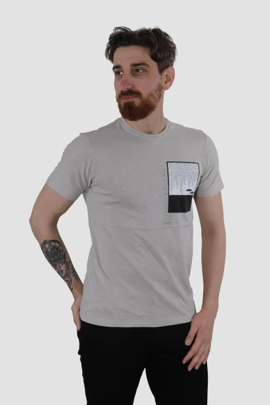 GLOBAY 3148 HSK BASKILI T-SHIRT-TAŞ