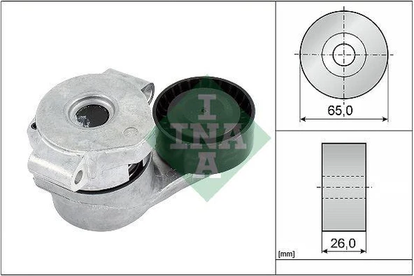 ALTERNATOR GERGI RULMANI KÜTÜKLÜ BOXER III JUMPER III DUCATO III TRANSIT PUMA 06 KLIMALI 2.0 HDI-TDCI