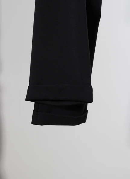 Erkek Jogger Slim Fit Takım Elbise RIGA06-SİYAH - 6
