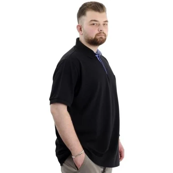MODEXL 20552 BATTAL T-SHIRT-SIYAH - 3