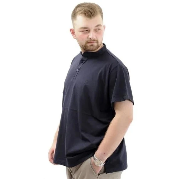 MODEXL U24339 BATTAL T-SHIRT-LACİVERT - 3