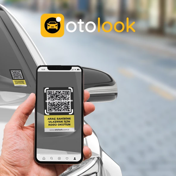 Otolook Yeni Nesil Akıllı QR Araç Numaratör 3'lü Avantaj Paket - 2