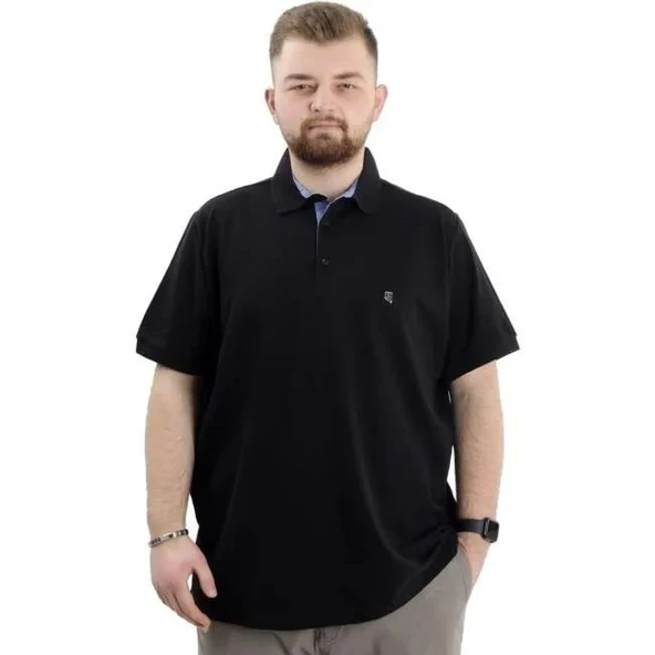 MODEXL 20553 BATTAL T-SHIRT-SIYAH