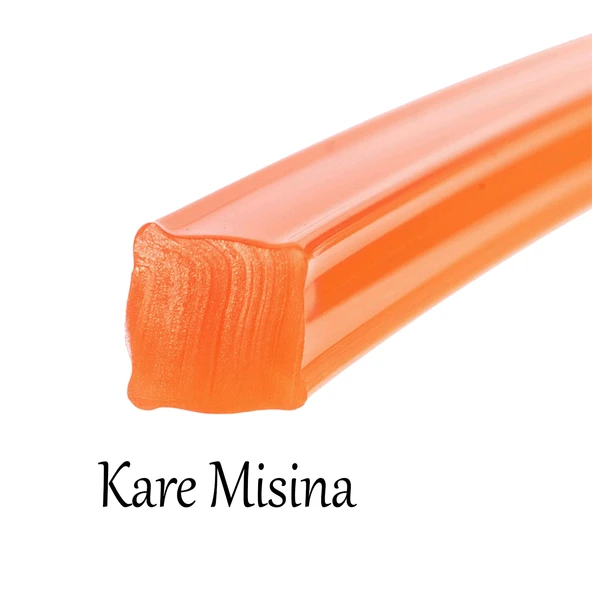 Hazır 28 cm Motorlu Tırpan Kare Misinası 4 mm 90 Adet Çim Ot Biçme Teli Extra Güçlü Profesyonel - 3