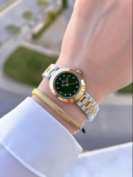 Daniel Klein Retro Mini Kasa Vintage Seri 2 Yıl Garantili 3 Atm Kadın Kol Saati BDK.1.13788.8 - Resim 2