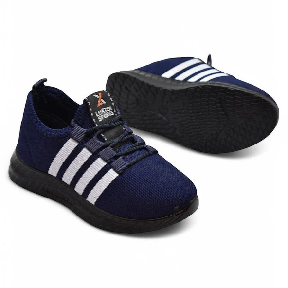 1224 Ortopedik Taban Çocuk Spor Ayakkabı Unisex Çocuk Spor Ayakkabı Süs Bağcıklı - 3