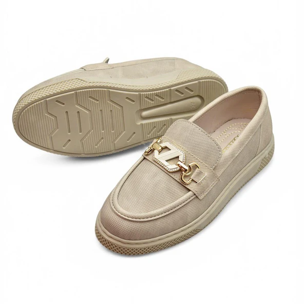 397 Rahat Taban Günlük Kadın Ayakkabı Tokalı Kadın Ayakkabı Laofer Oxfort Kadın Casual Ayakkabı - 10